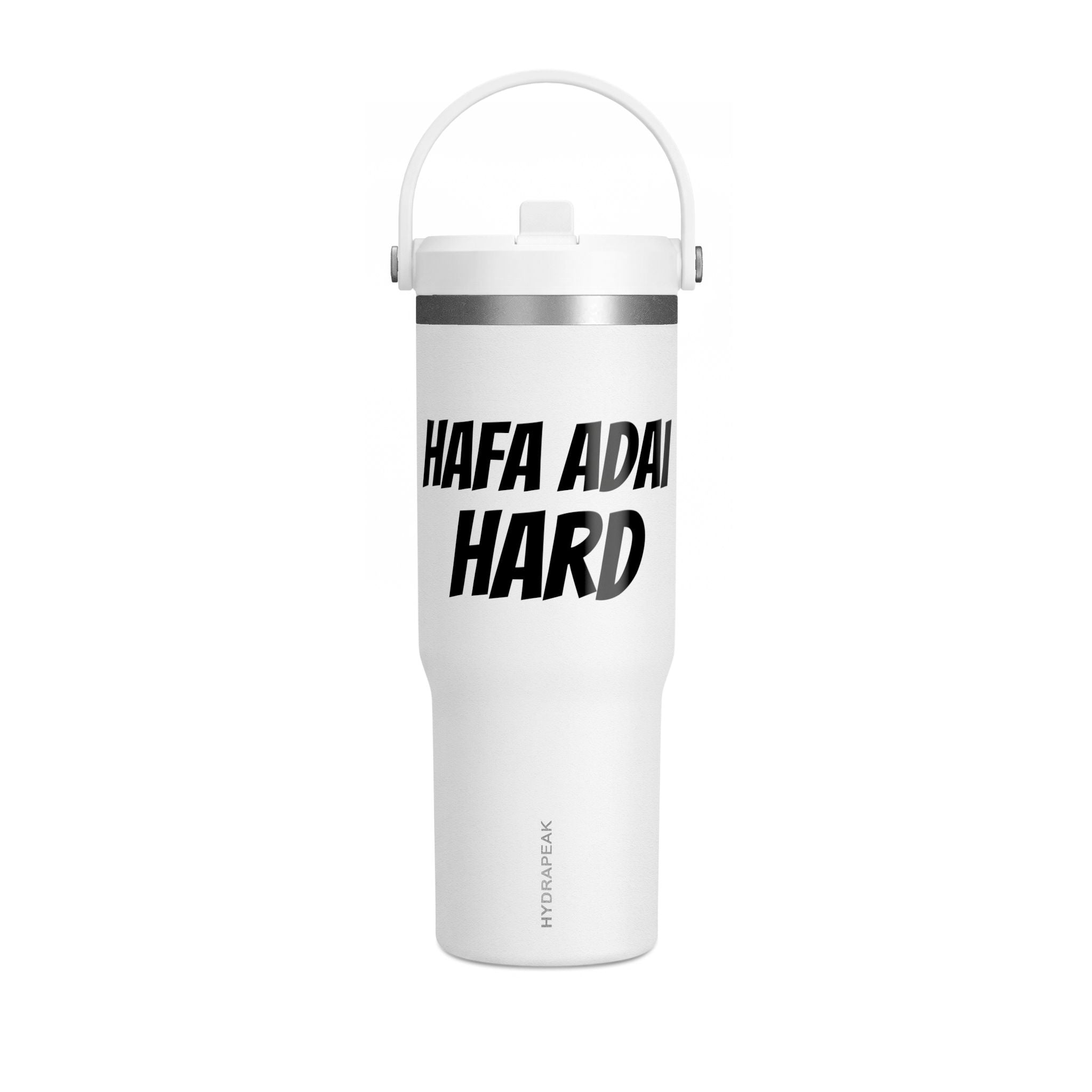 "Hafa Adai Hard" Hydrapeak 32oz Tumbler