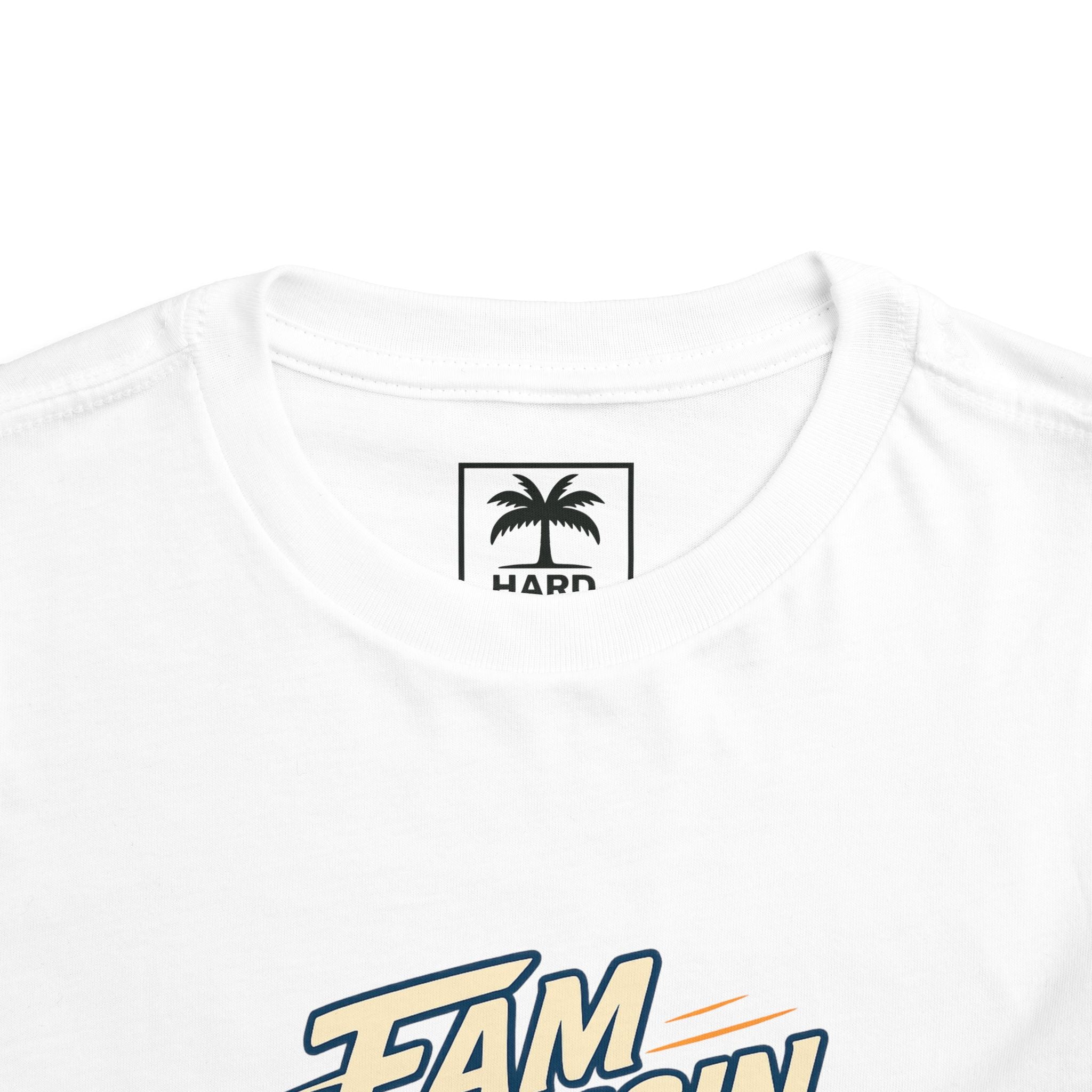 "Fam Cruisin 2026" TODDLER Family Vacation Tee - Family Cruise Tee by Hard Palms