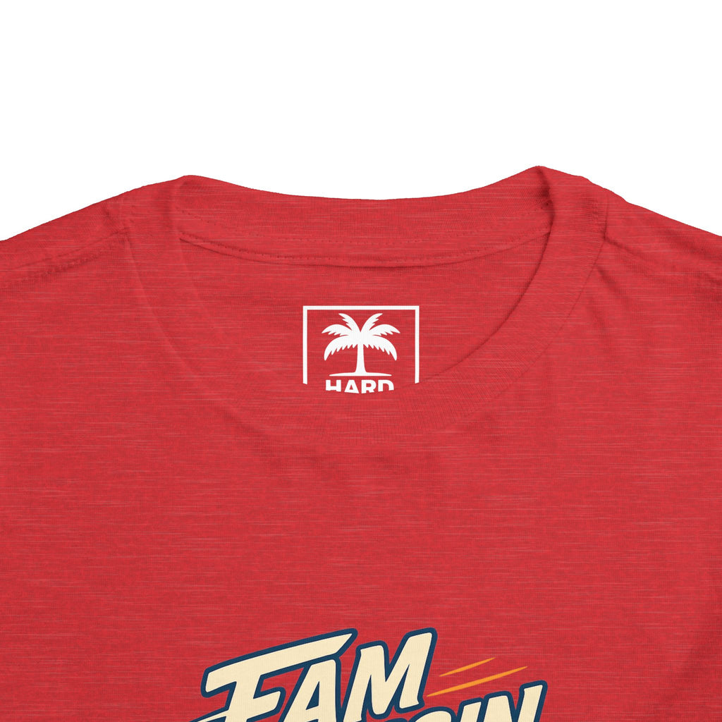 "Fam Cruisin 2026" TODDLER Family Vacation Tee - Family Cruise Tee by Hard Palms
